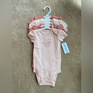 Carter’s Set of 6 Baby Girl Bodysuits
